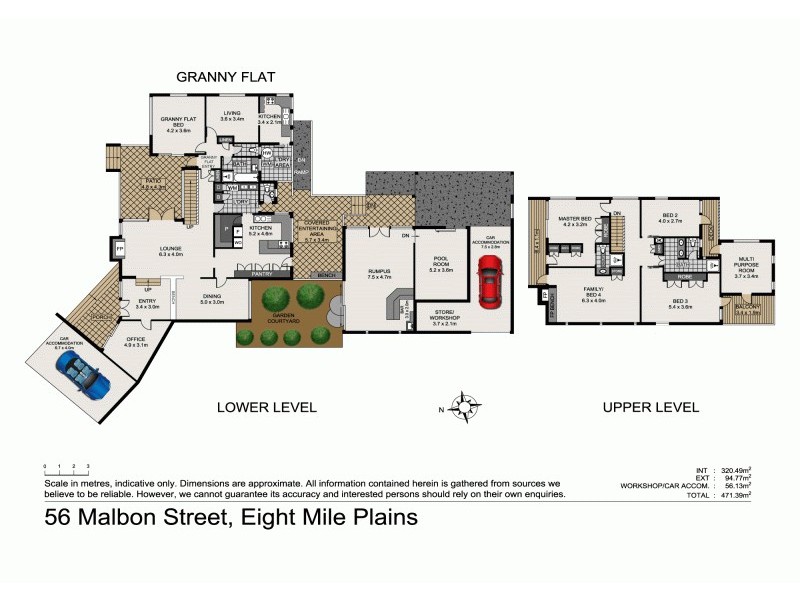 56 Malbon St, Eight Mile Plains QLD 4113 Floorplan