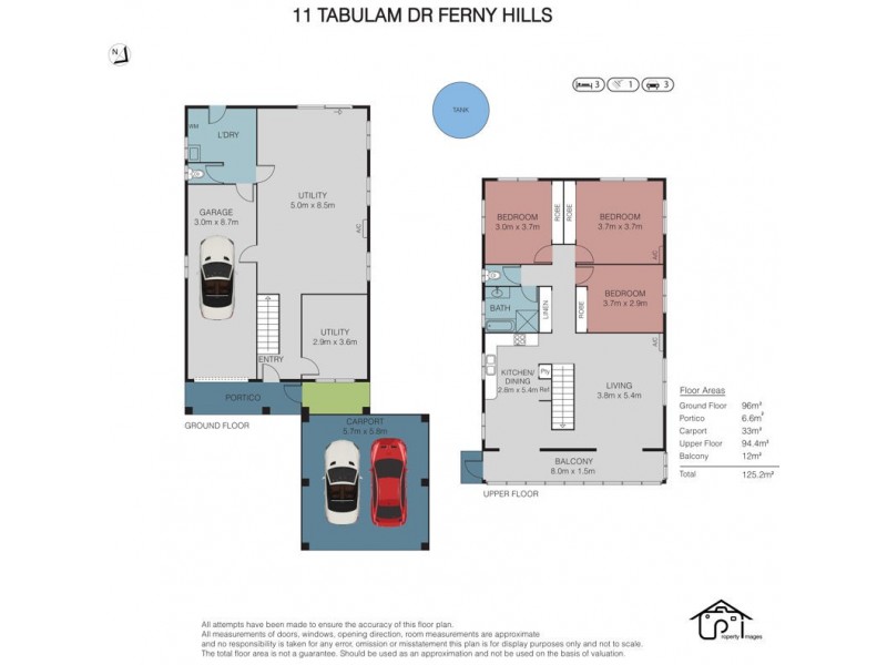 11 Tabulam Drive, Ferny Hills QLD 4055 Floorplan