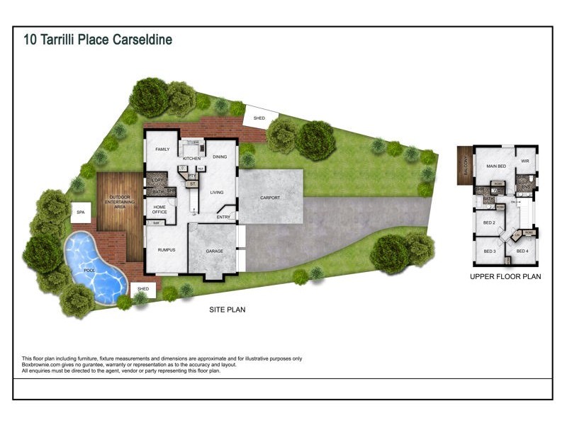 10 Tarrilli Place, Carseldine QLD 4034 Floorplan