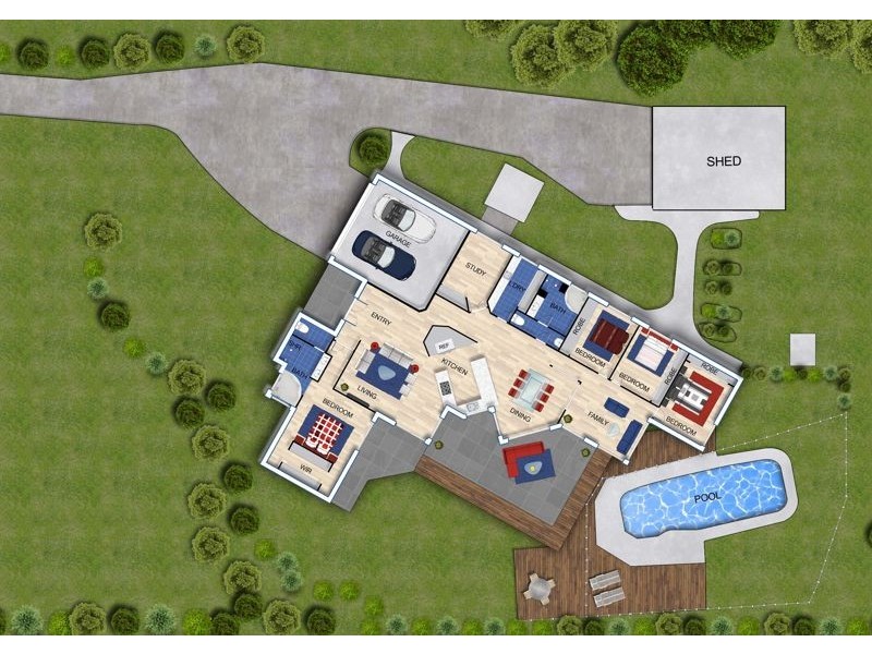 11 Jacksonia Drive, Warner QLD 4500 Floorplan