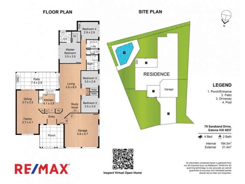 79 Saraband Drive, Eatons Hill QLD 4037 Floorplan