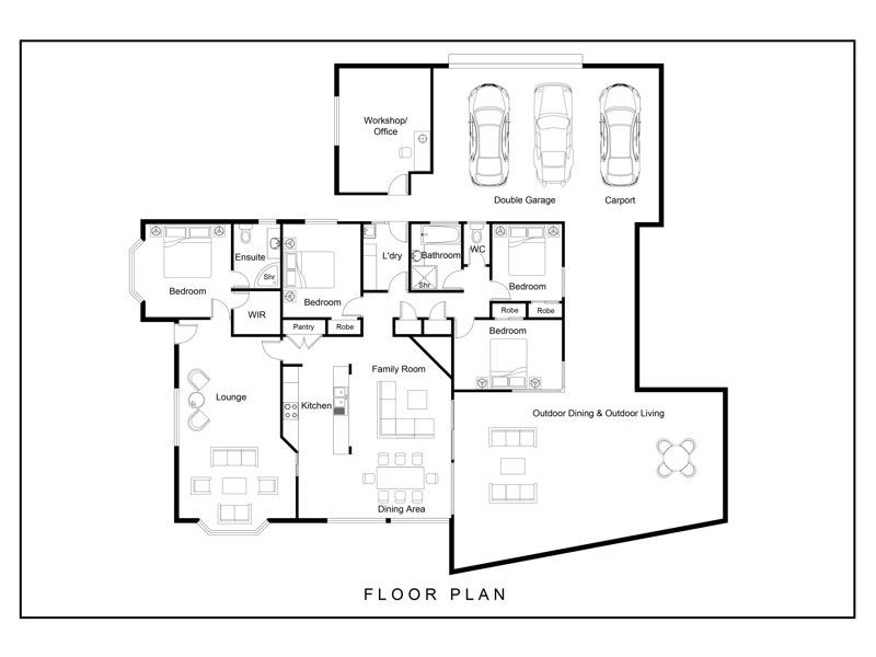 67 Rue Montaigne, Petrie QLD 4502 Floorplan