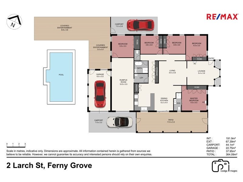 2 Larch Street, Ferny Grove QLD 4055 Floorplan