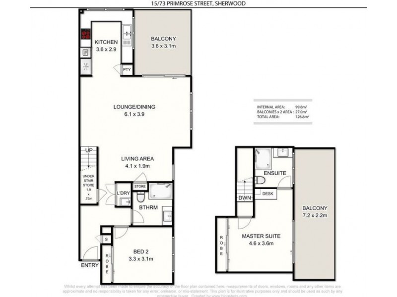 15/73 Primrose St, Sherwood QLD 4075 Floorplan