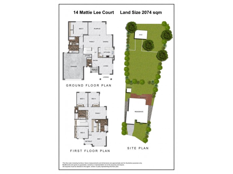14 Mattie Lee Court, Joyner QLD 4500 Floorplan