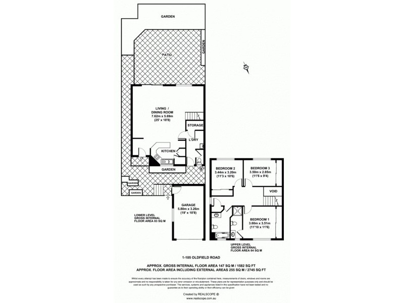 1/105 Oldfield Road, Sinnamon Park QLD 4073 Floorplan