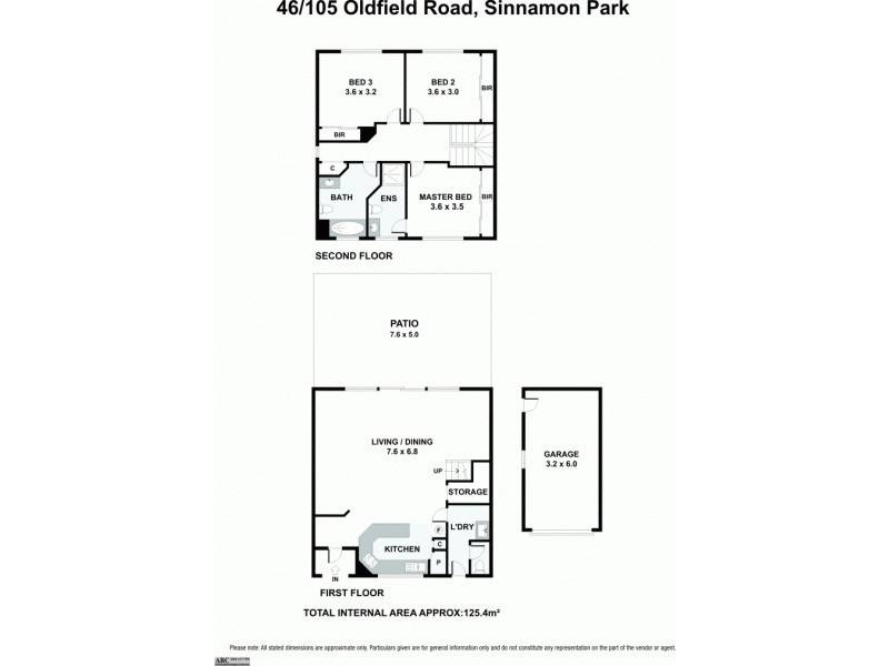 46/105 Oldfield Road, Sinnamon Park QLD 4073 Floorplan