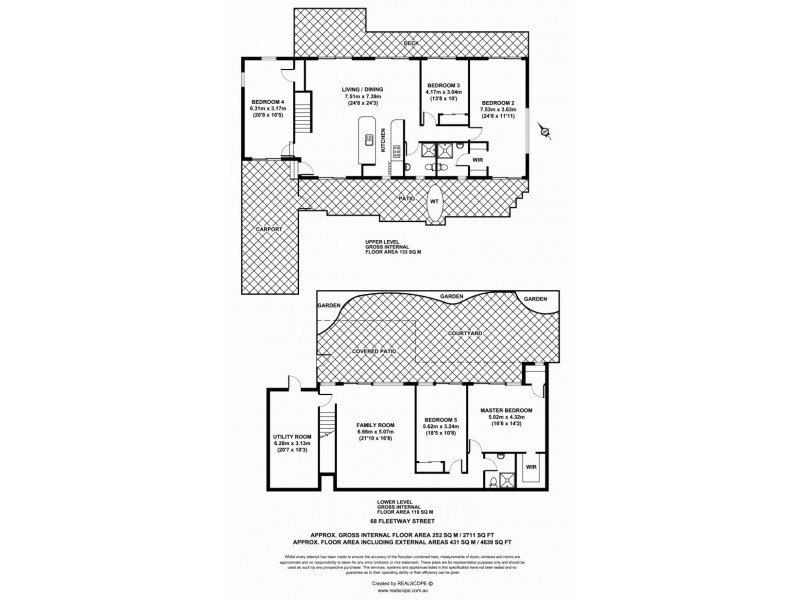 68 Fleetway St, Morningside QLD 4170 Floorplan
