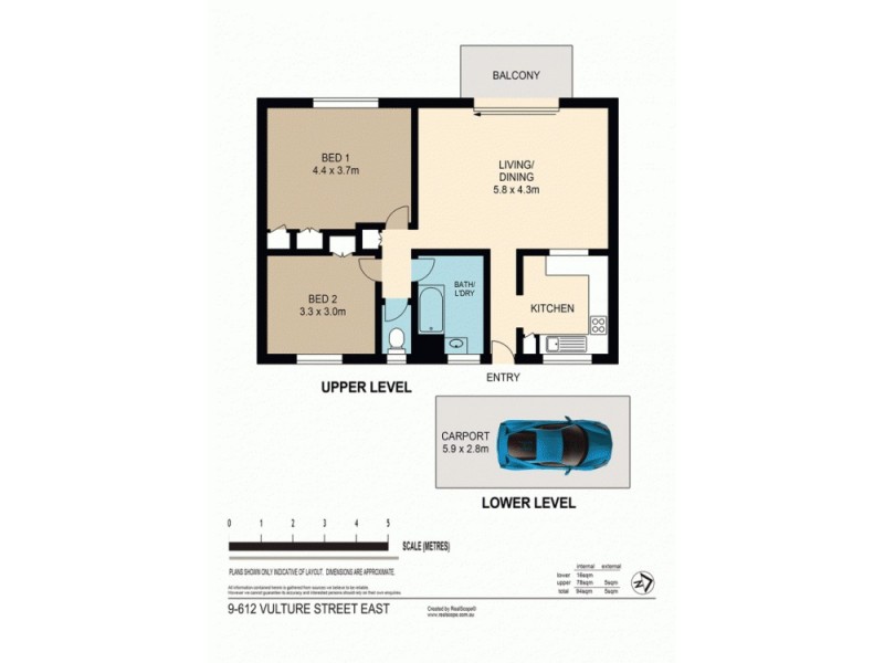 9/612 Vulture Street East, East Brisbane QLD 4169 Floorplan
