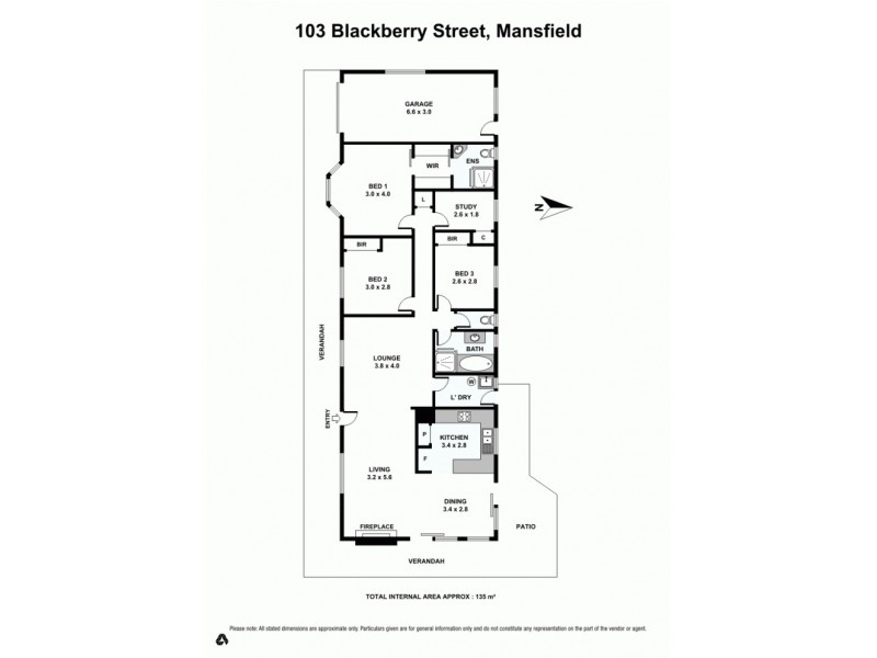 103 Blackberry Street, Mansfield QLD 4122 Floorplan