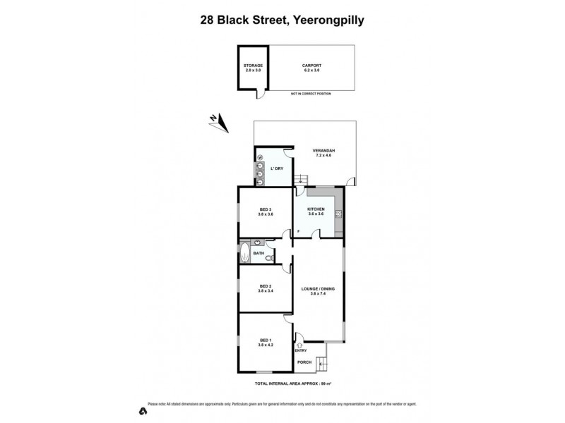 28 Black Street, Yeerongpilly QLD 4105 Floorplan