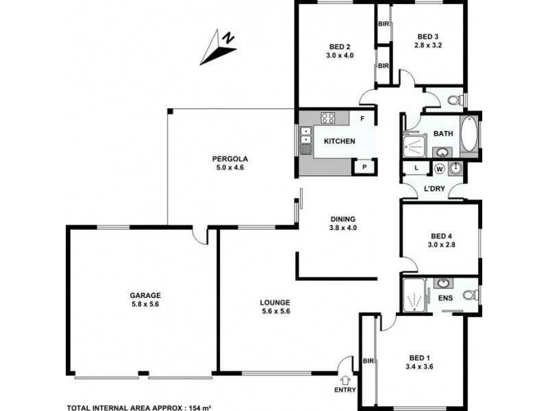 5 Eucalyptus Court, Capalaba QLD 4157 Floorplan