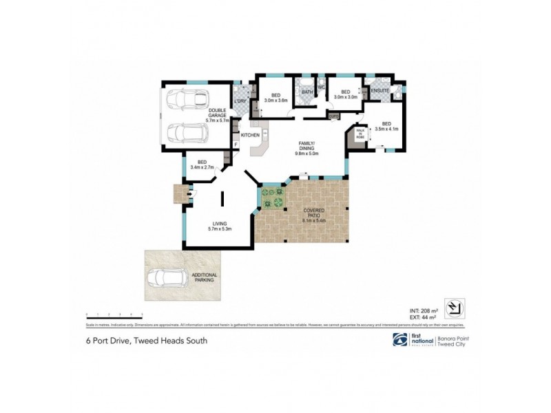 6 Port Drive, Tweed Heads South NSW 2486 Floorplan