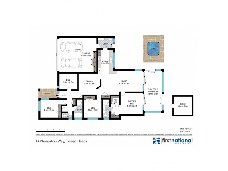 14 Navigators Way, Tweed Heads NSW 2485 Floorplan