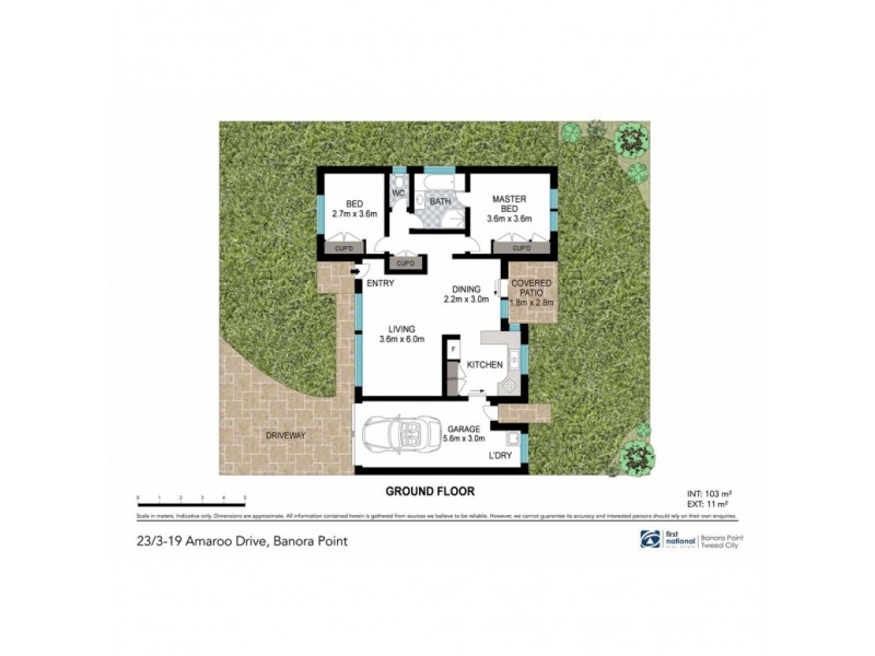 23/3-19 Amaroo Drive, Banora Point NSW 2486 Floorplan
