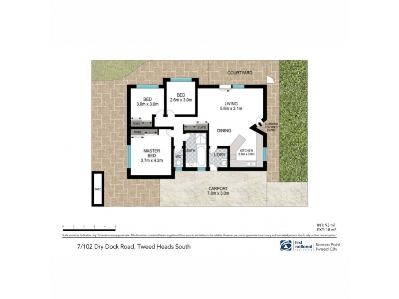 7/102 Dry Dock Road, Tweed Heads South NSW 2486 Floorplan