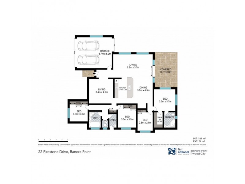 22 Firestone Drive, Banora Point NSW 2486 Floorplan