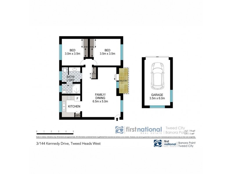 3/144 Kennedy Drive, Tweed Heads West NSW 2485 Floorplan
