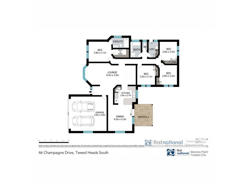 46 Champagne Drive, Tweed Heads South NSW 2486 Floorplan