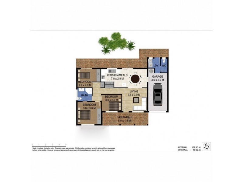 2/12-16 Cupania Court, Tweed Heads West NSW 2485 Floorplan