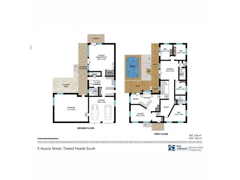5 Acacia Street, Tweed Heads South NSW 2486 Floorplan