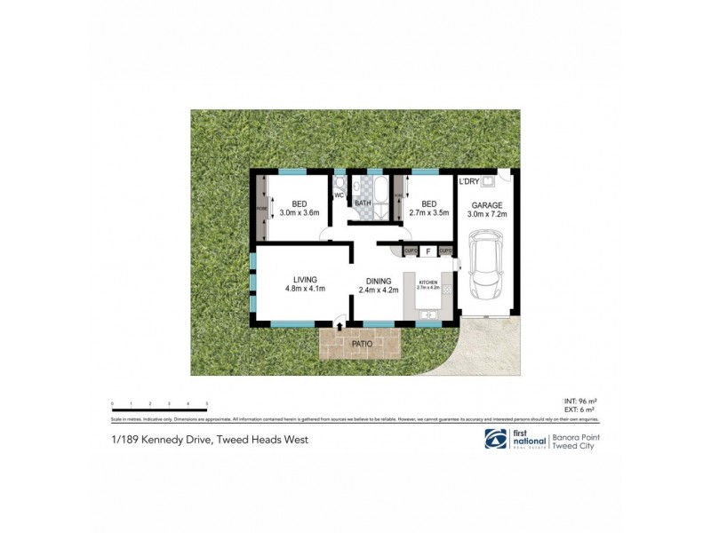 1/189 Kennedy Drive, Tweed Heads West NSW 2485 Floorplan