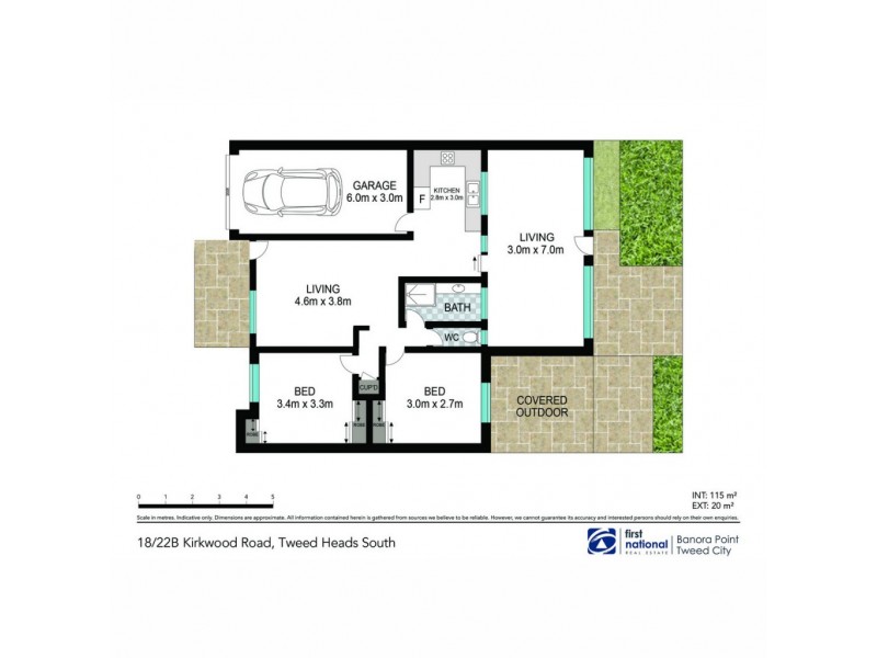 18/22B Kirkwood Road, Tweed Heads South NSW 2486 Floorplan