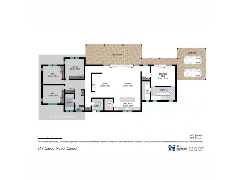 519 Carool Road, Carool NSW 2486 Floorplan