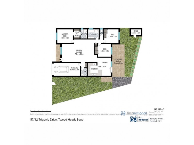 57/12 Trigonie Drive, Tweed Heads South NSW 2486 Floorplan