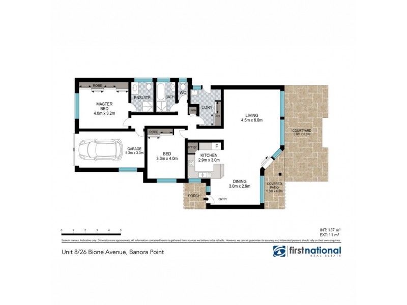 8/26 Bione Avenue, Banora Point NSW 2486 Floorplan