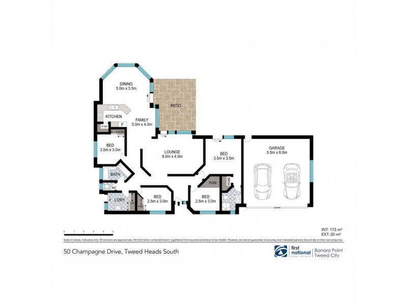 50 Champagne Drive, Tweed Heads South NSW 2486 Floorplan