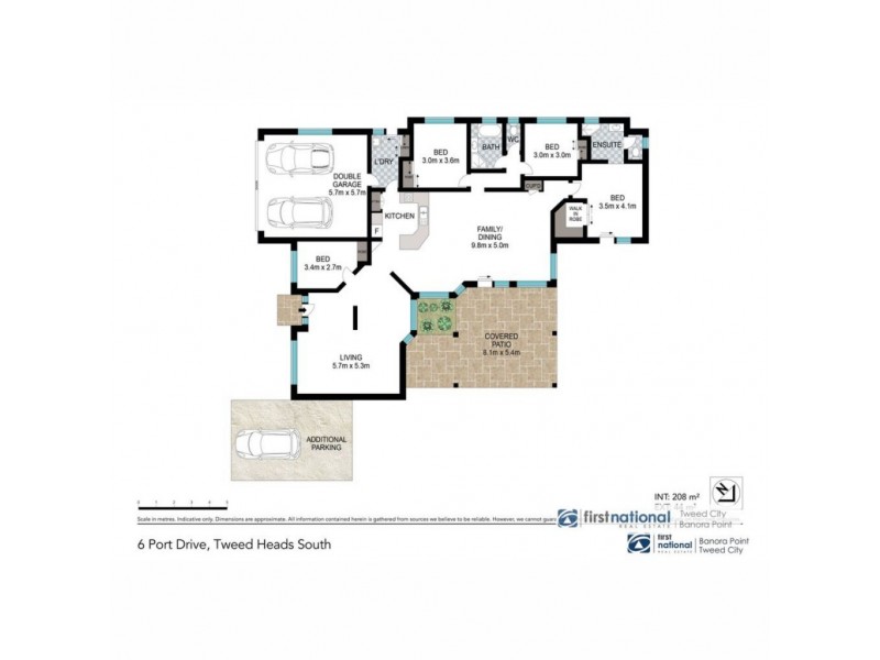6 Port Drive, Tweed Heads South NSW 2486 Floorplan