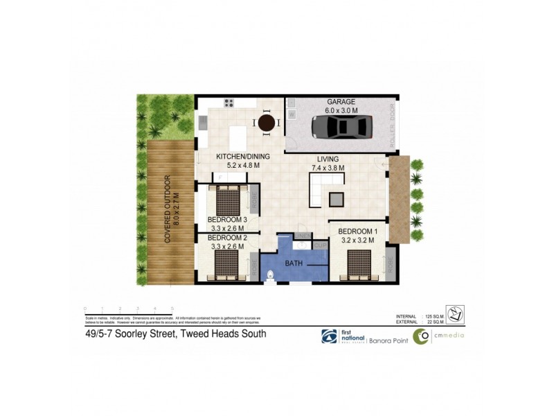 49/5-7 Soorley Street, Tweed Heads South NSW 2486 Floorplan