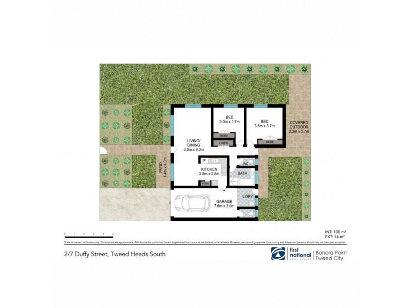 2/7 Duffy Street, Tweed Heads South NSW 2486 Floorplan