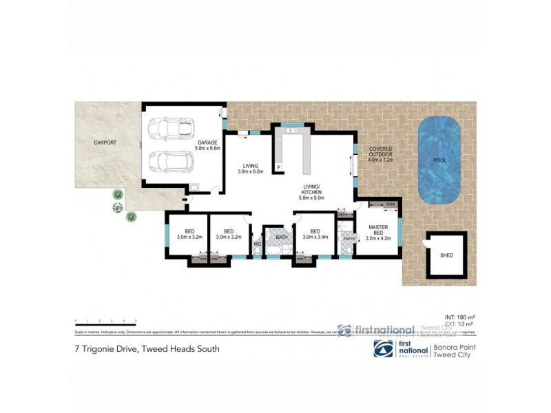 7 Trigonie Drive, Tweed Heads South NSW 2486 Floorplan