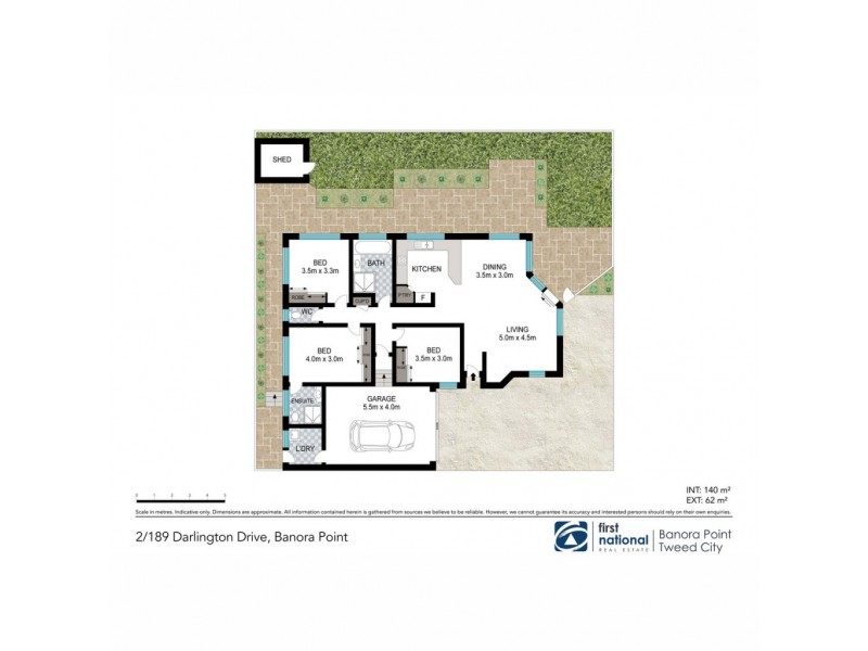 2/189 Darlington Drive, Banora Point NSW 2486 Floorplan