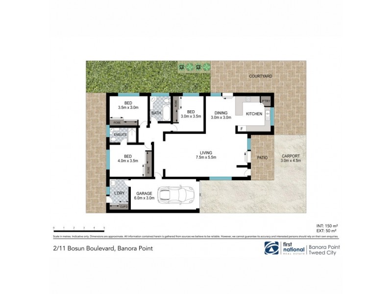 2/11 Bosun Boulevard, Banora Point NSW 2486 Floorplan