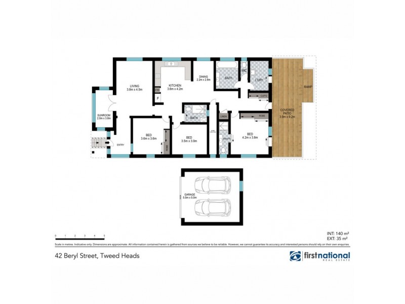 42 Beryl Street, Tweed Heads NSW 2485 Floorplan