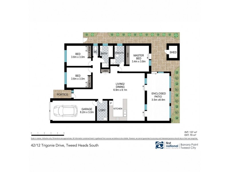 42/12 Trigonie Street, Tweed Heads South NSW 2486 Floorplan