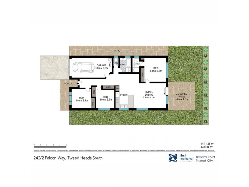 242/2 Falcon Way, Tweed Heads South NSW 2486 Floorplan