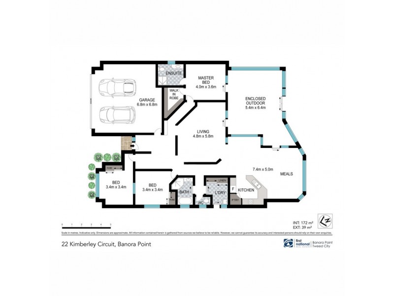 22 Kimberley Circuit, Banora Point NSW 2486 Floorplan