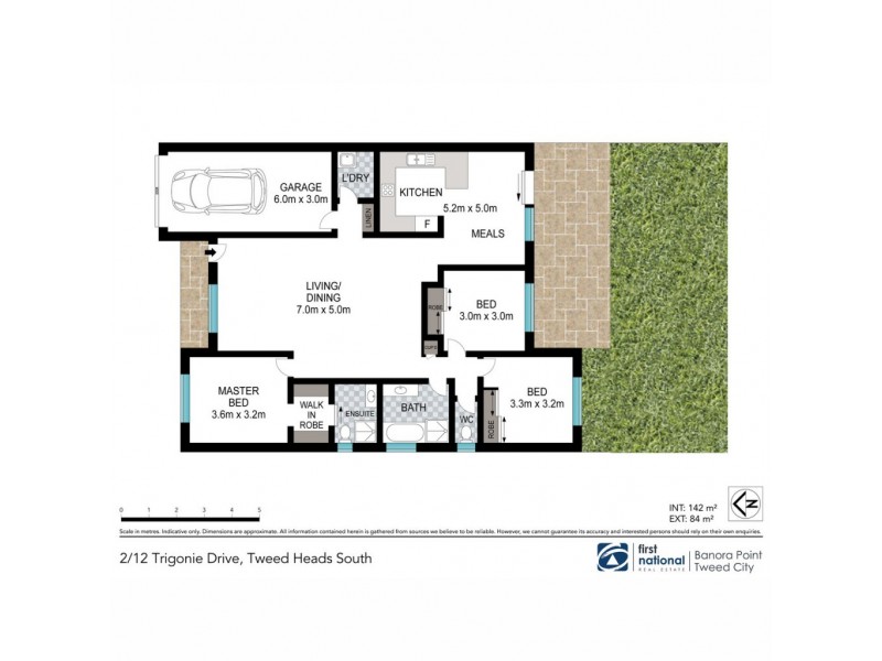 2/12 Trigonie Drive, Tweed Heads South NSW 2486 Floorplan