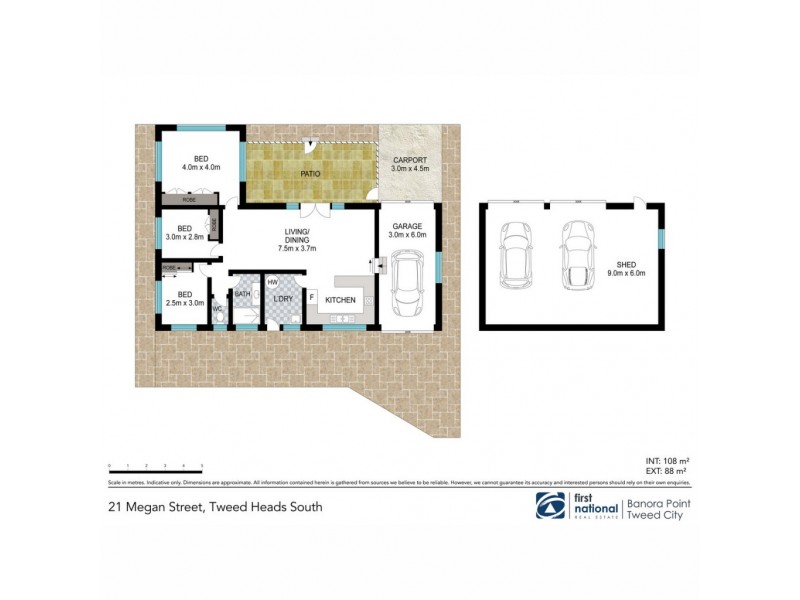 21 Megan Street, Tweed Heads South NSW 2486 Floorplan