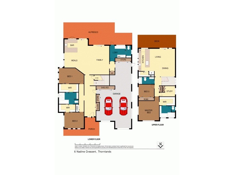 6 Nadine Crescent, Thornlands QLD 4164 Floorplan