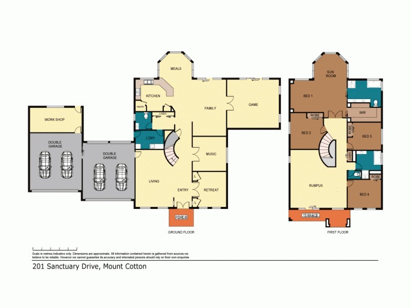 201 Sanctuary Drive, Mount Cotton QLD 4165 Floorplan