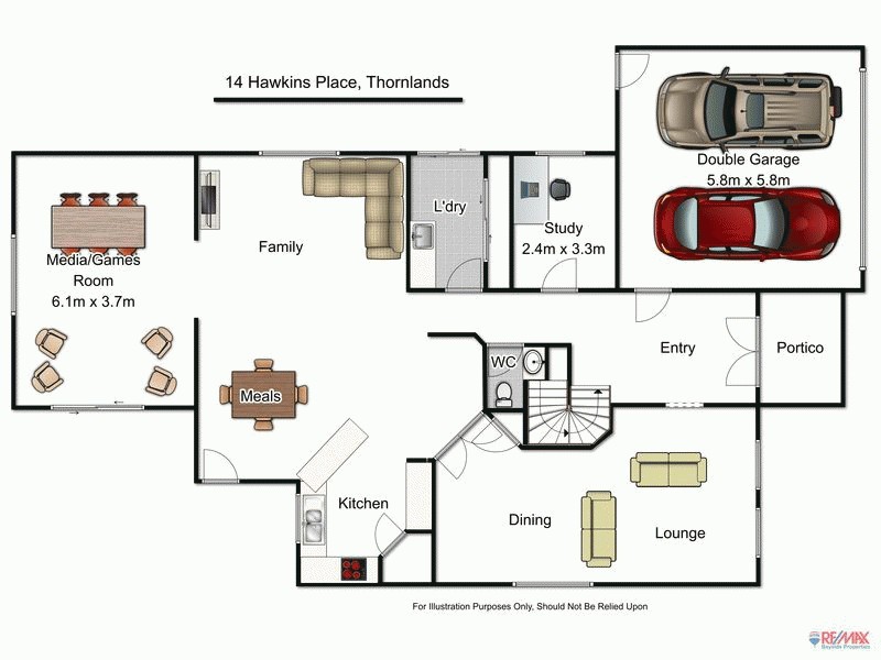 14 Hawkins Place, Thornlands QLD 4164 Floorplan
