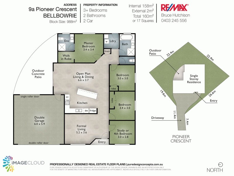9a Pioneer Crescent, Bellbowrie QLD 4070 Floorplan
