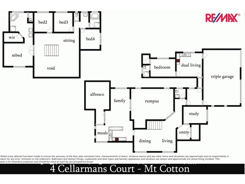 4 Cellarmans Court, Mount Cotton QLD 4165 Floorplan