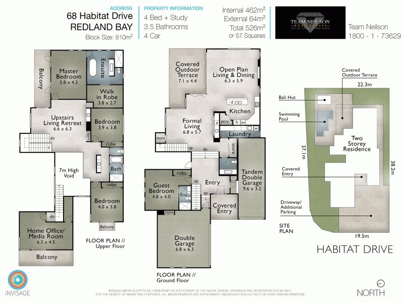 68 Habitat Drive, Redland Bay QLD 4165 Floorplan