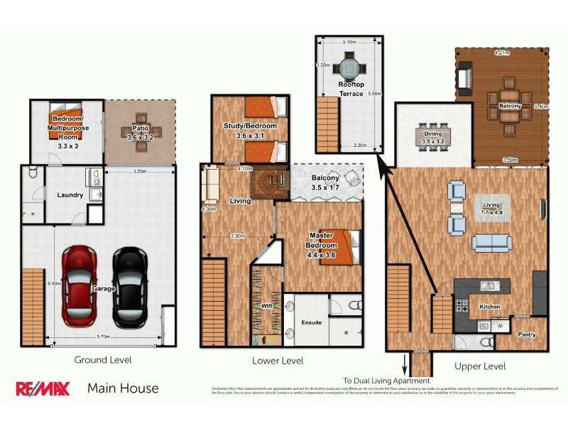 92 KINGSLEY TERRACE, Manly QLD 4179 Floorplan